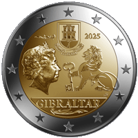 Euro pattern Gibraltar