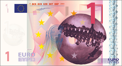 1 Euro banknote