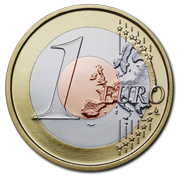 1 euro trimetallic