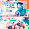 Banknote of Garibaldi
